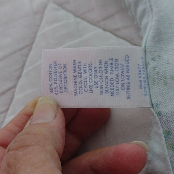 Floral Adonna cutoff pajamas, sz XXL - Picture 7 of 15